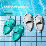 Cartoon Shark Summer Soft Sole Anti-Slip Slippers