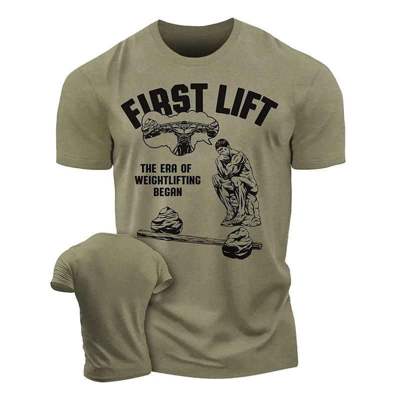 Strength Workout T-Shirt - 3D Printed Gym Tee | East R Us