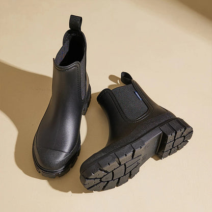 Breathable fashion rain boots