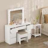 Cosmetic Table with LED Lighting
