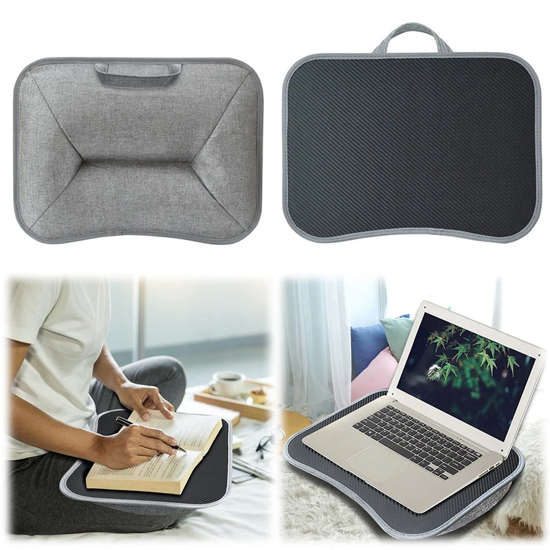 Laptop Desk with Soft Pillow Cushion