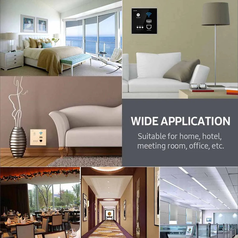 300Mbps In-Wall  WiFi Wireless Router