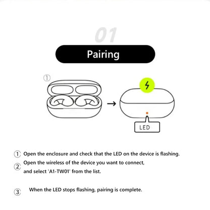 Wireless bluetooth earphones