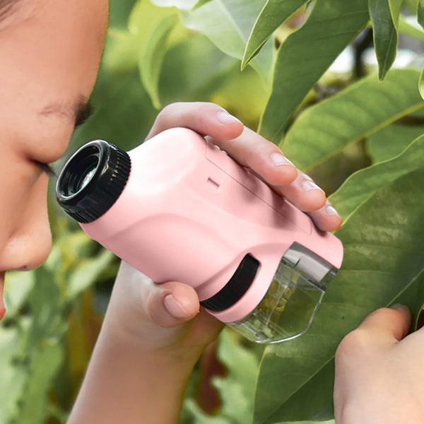 60-120x Educational Mini Handheld Microscope Toy