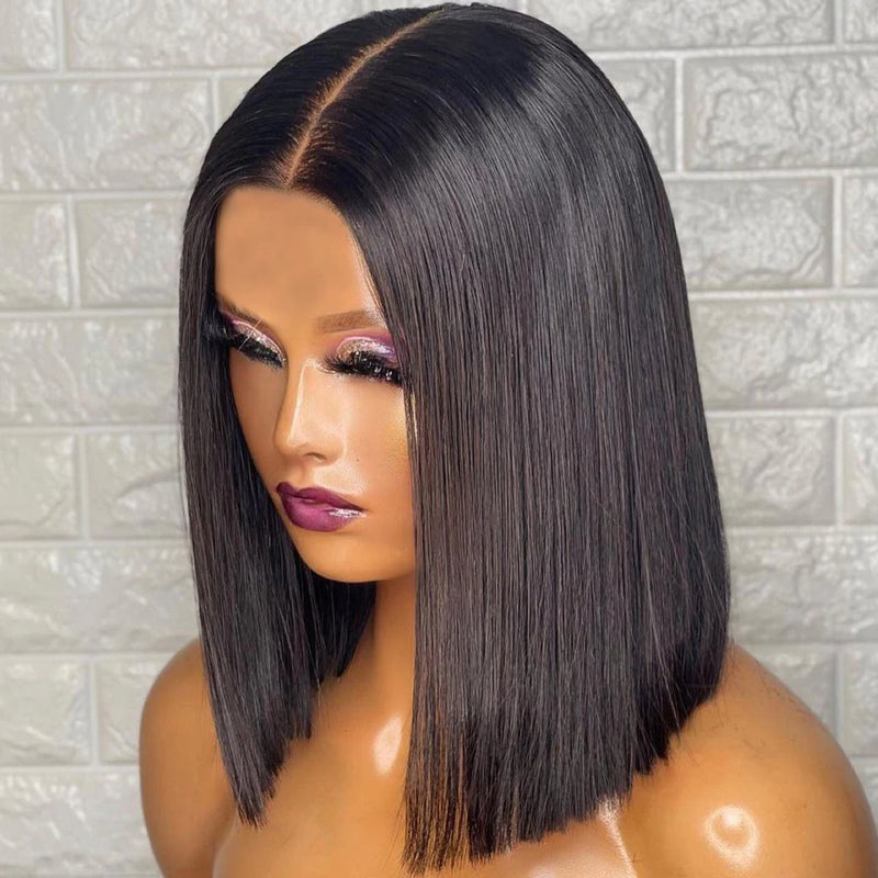 Brazilian Preplucked Human Hair Lace Wigs