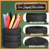 Tire Shaped Planter Pencil Pen Holder