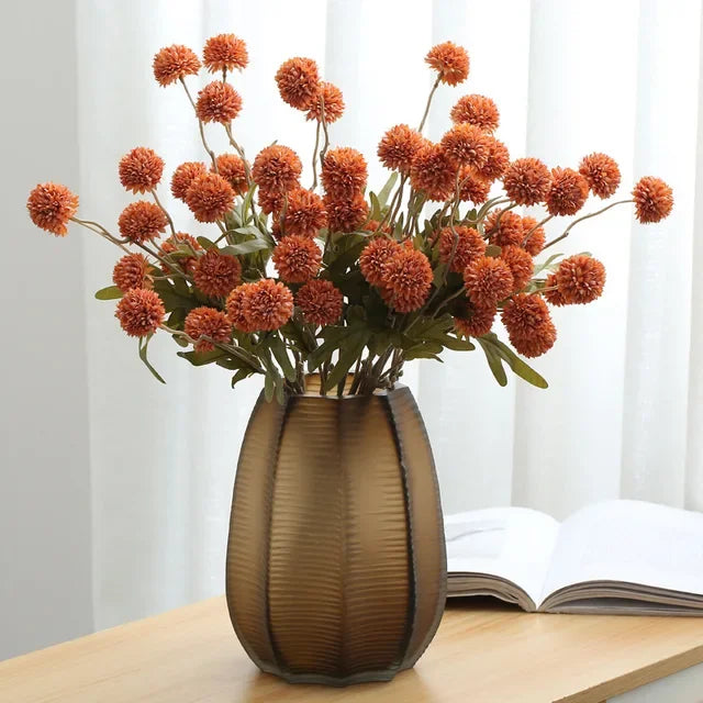 Silk dandelion artificial flower bouquet
