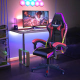 Reclining PU Leather High Back Office Chair