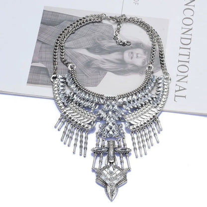 Luxury Diamond Long Clavicle Necklace