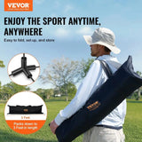 Adjustable 20ft Badminton & Volleyball  Set