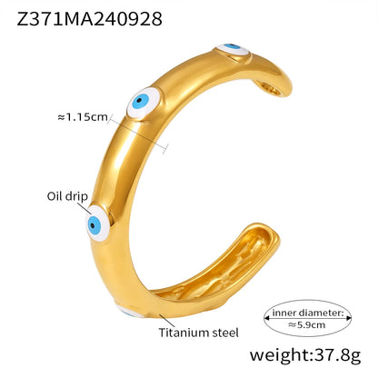 Gold Plated Waterproof Charm Bracelet