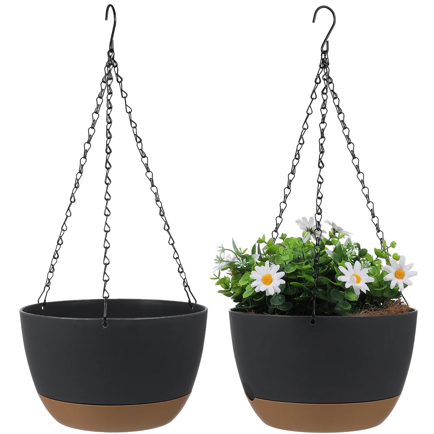 2 set flower hanging basket