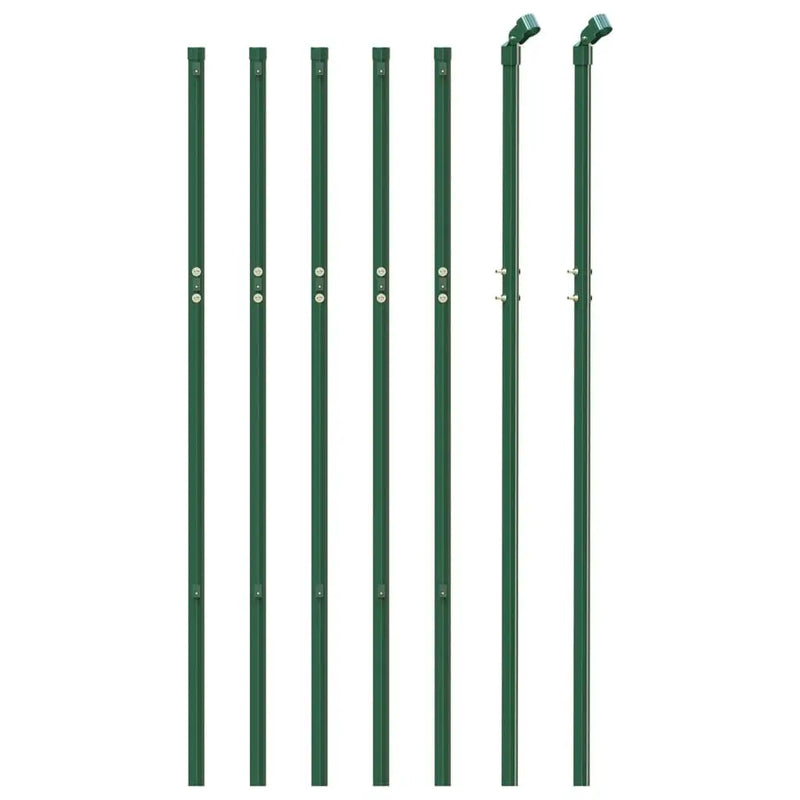 Durable 0.8x10m Green Chain Link Fence for Garden