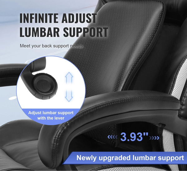 PU Leather Ergonomic Office Chair