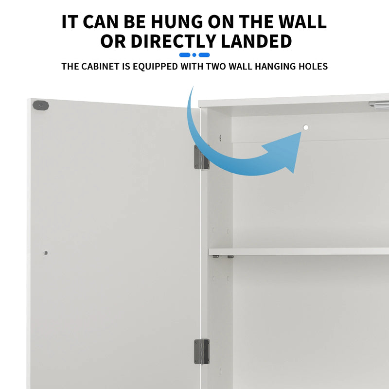 Wooden Bathroom Wall Cabinet