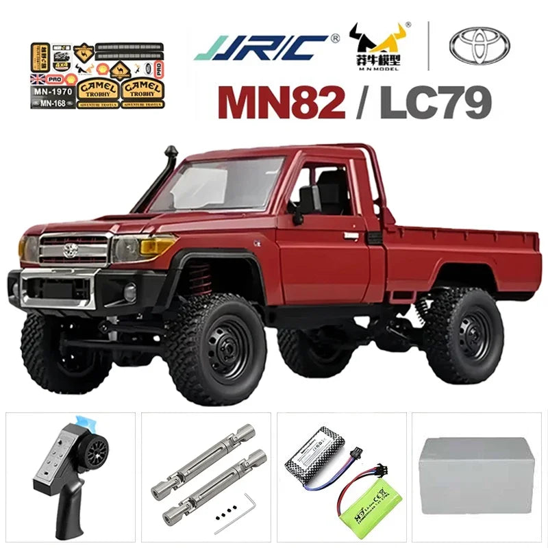 1:12 Retro Rc Car With LED Lights