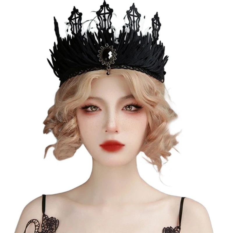 Black Queen Goth Crown