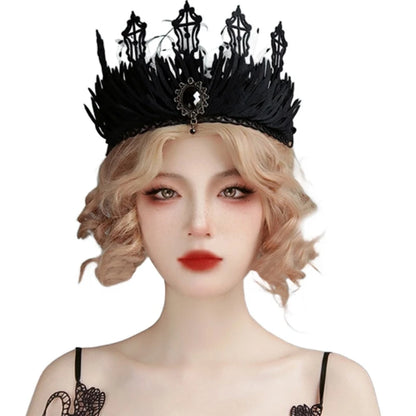 Black Queen Goth Crown