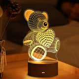 3D Acrylic USB LED Night Lights