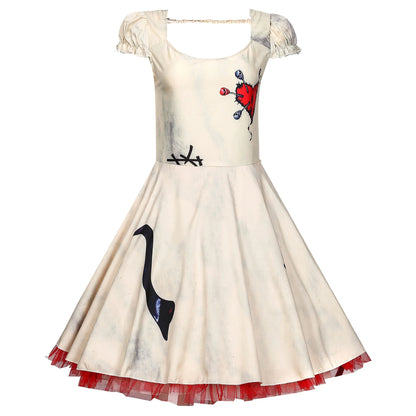 Halloween Evil Circus Clown Cosplay Costume