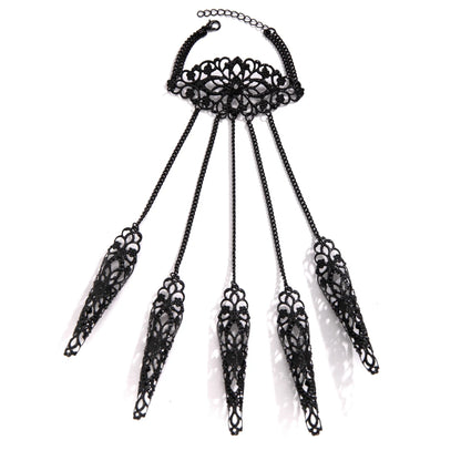 Creative Exaggerated Finger Wrist Chain Bracelets