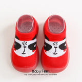 Rubber Sole Cartoon Indoor Socks Shoes