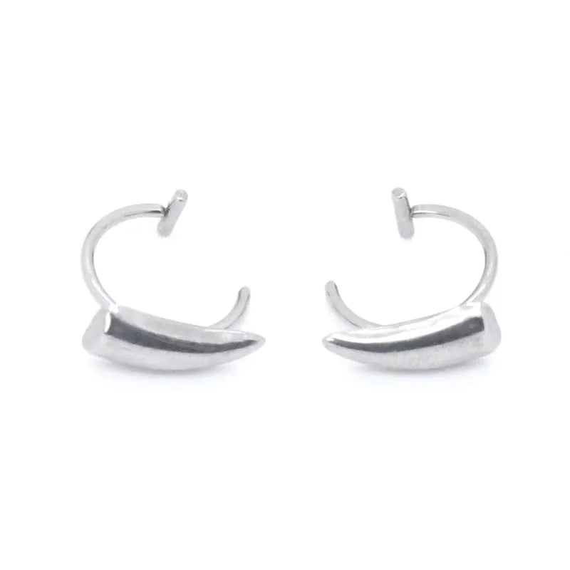 Stainless Steel Gothic Fake Body Piercing Halloween Jewelry