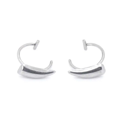 Stainless Steel Gothic Fake Body Piercing Halloween Jewelry