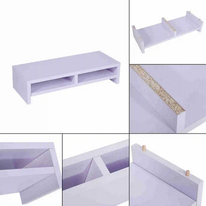 Desktop monitor riser stand