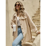 Winter Fleece Lapel Plush Jacket