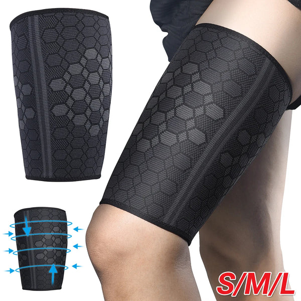 Elastic Compression Sleeve Thigh Support Brace