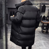 Men's High Quality Fashion Parka Long Coat