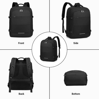 Laptop and weekend duffel bag