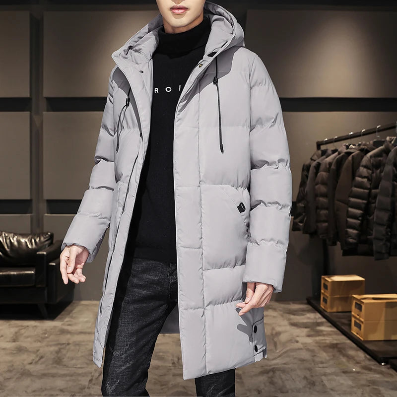 Winter Parkas Men's Thick Warm Coat