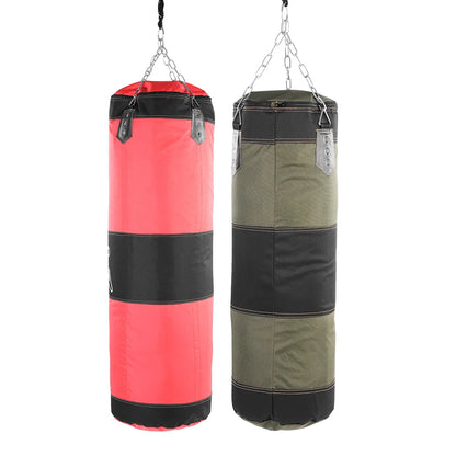 Empty training boxing hook sandbag