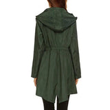 Windproof Long Hooded Coat