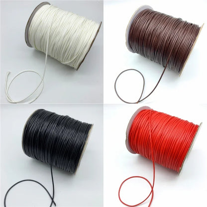Waxed cotton cord rope string
