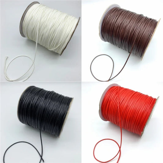 Waxed cotton cord rope string