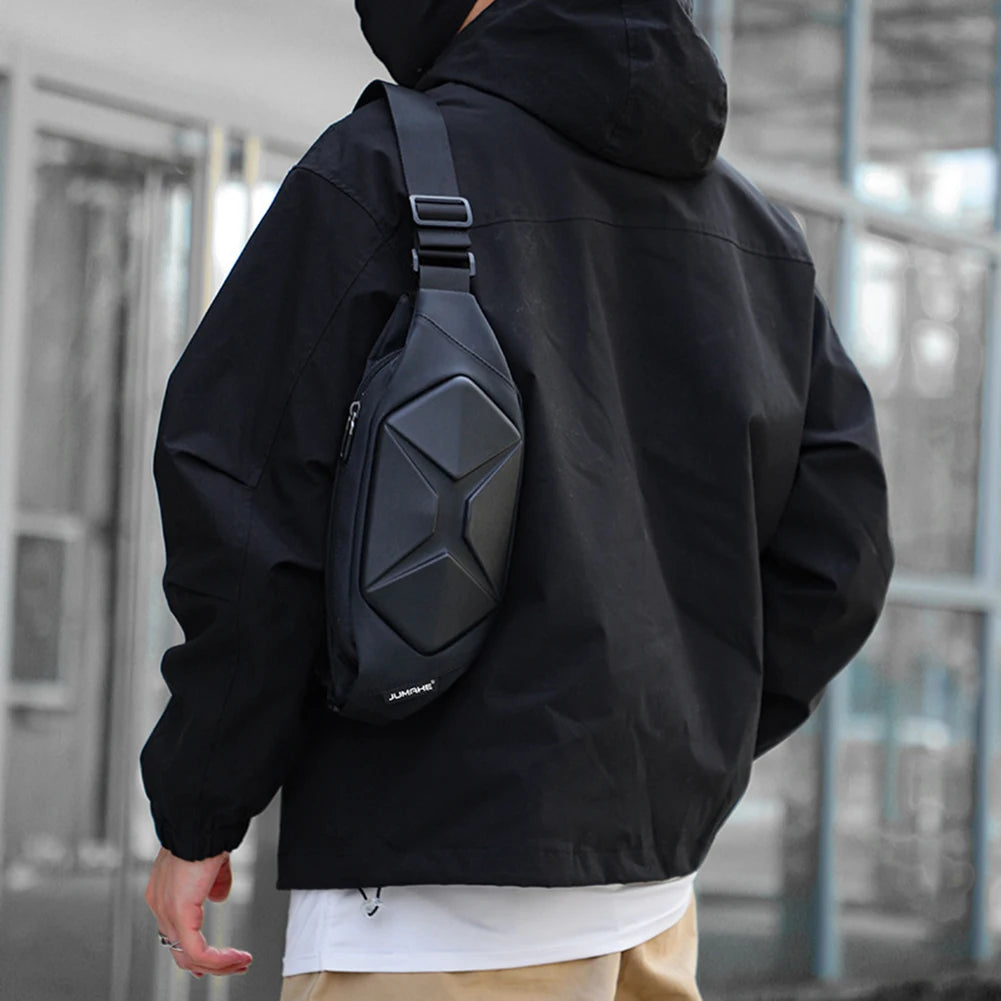 Anti-theft adjustable crossbody bag