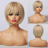 Heat Resistant Fiber Synthetic Wig