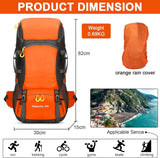 Lightweight Travel Backpack with Rain Cover