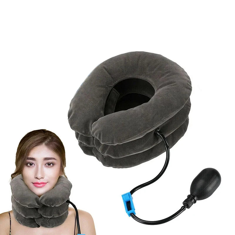 Cushion Inflatable Air Cervical Neck Support Pillow