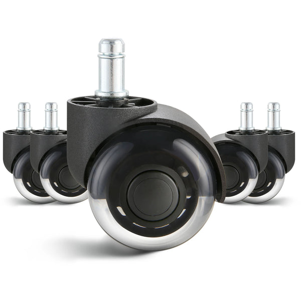 2/3 inch Set of 5 Office Chair Wheels Replacement