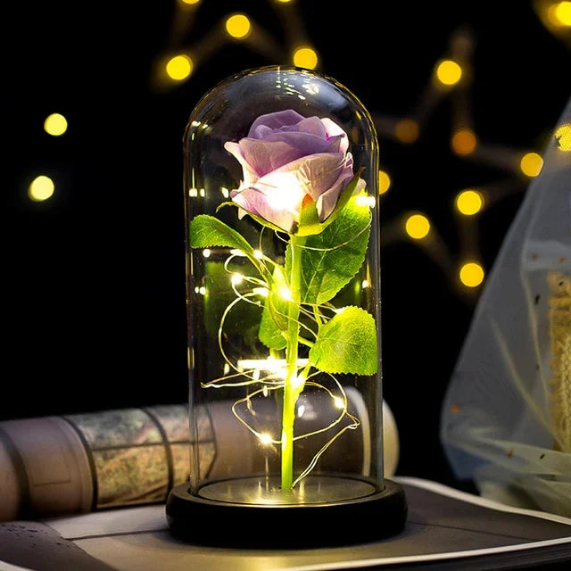 Led rose artificial flowers