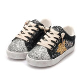Fashion Glitter Star Kid's Sneakers