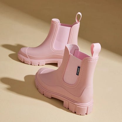 Breathable fashion rain boots