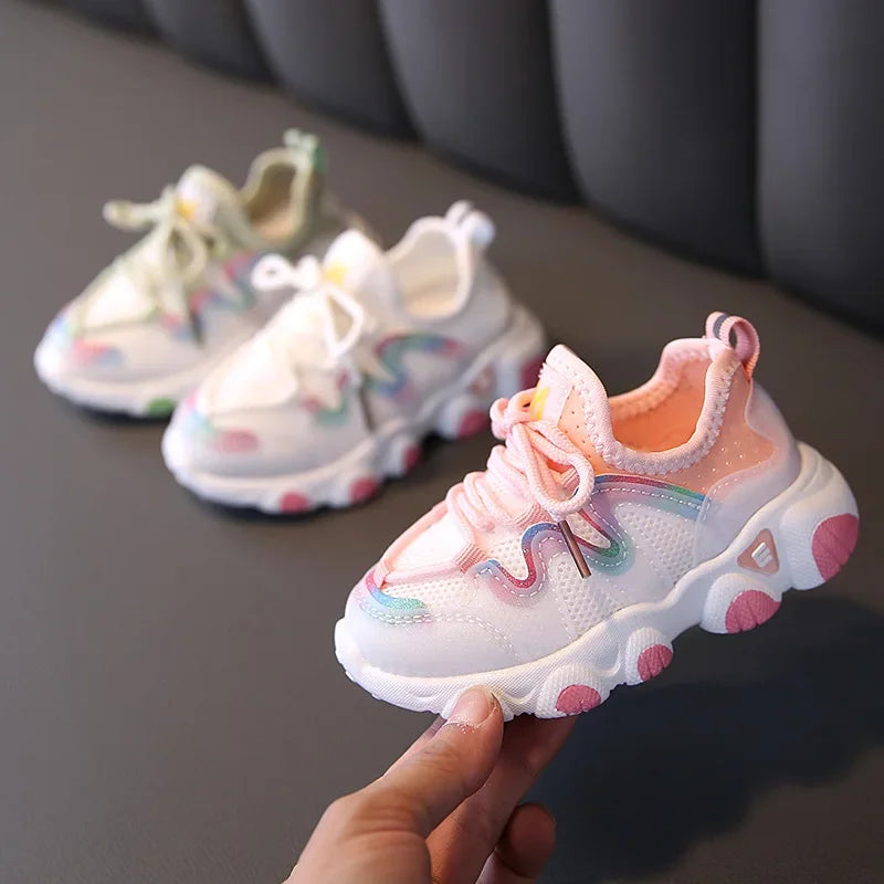 Breathable baby soft bottom non-slip casual sneakers