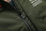Breathable Windproof Zipper Long Sleeve Coat
