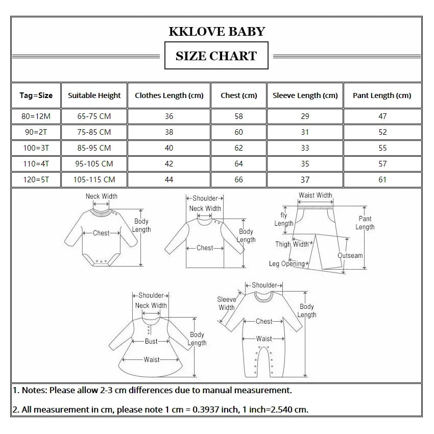 Autumn cotton toddler clothing set