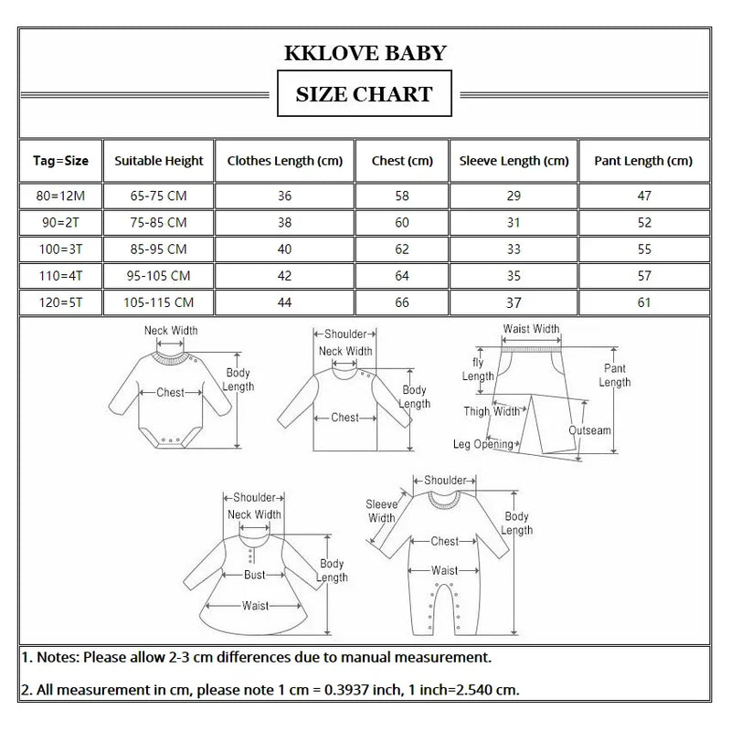Autumn Cotton Toddler Clothing Set
